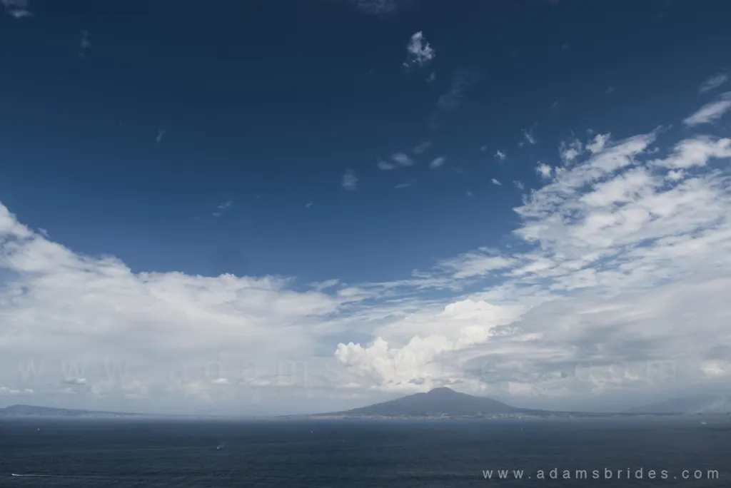 Couple photographed by Adamo Morgese at their wedding in Sorrento