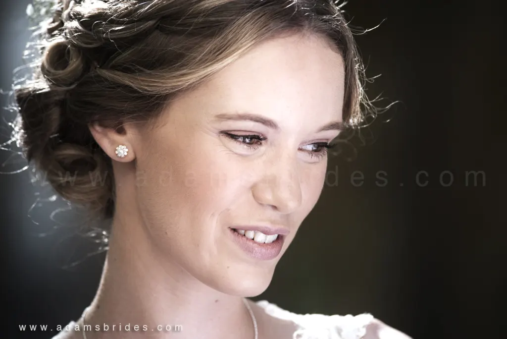 Portrait of the bride in Sorrento