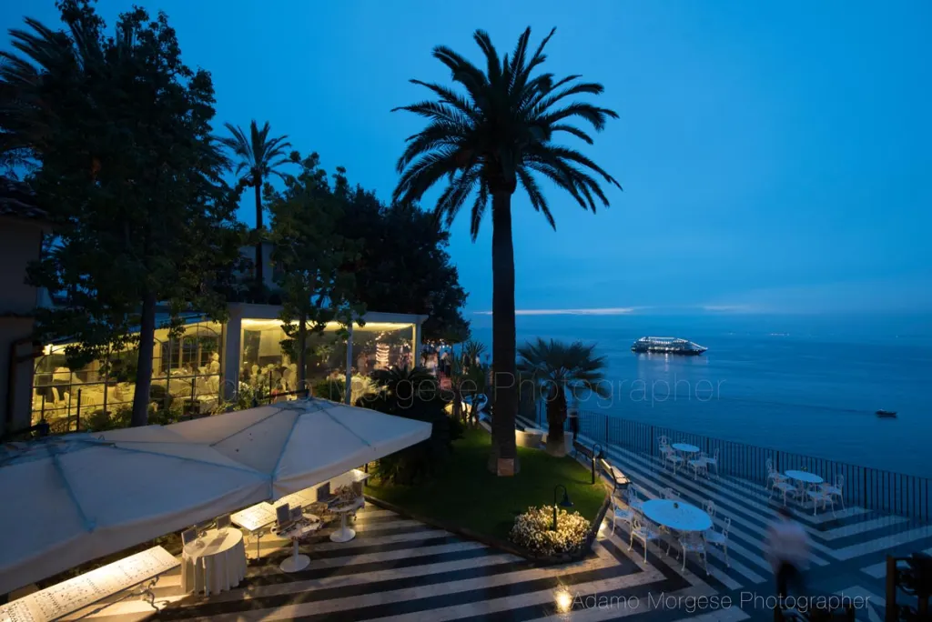 Wedding reception at Villa Antiche Mura in Sorrento