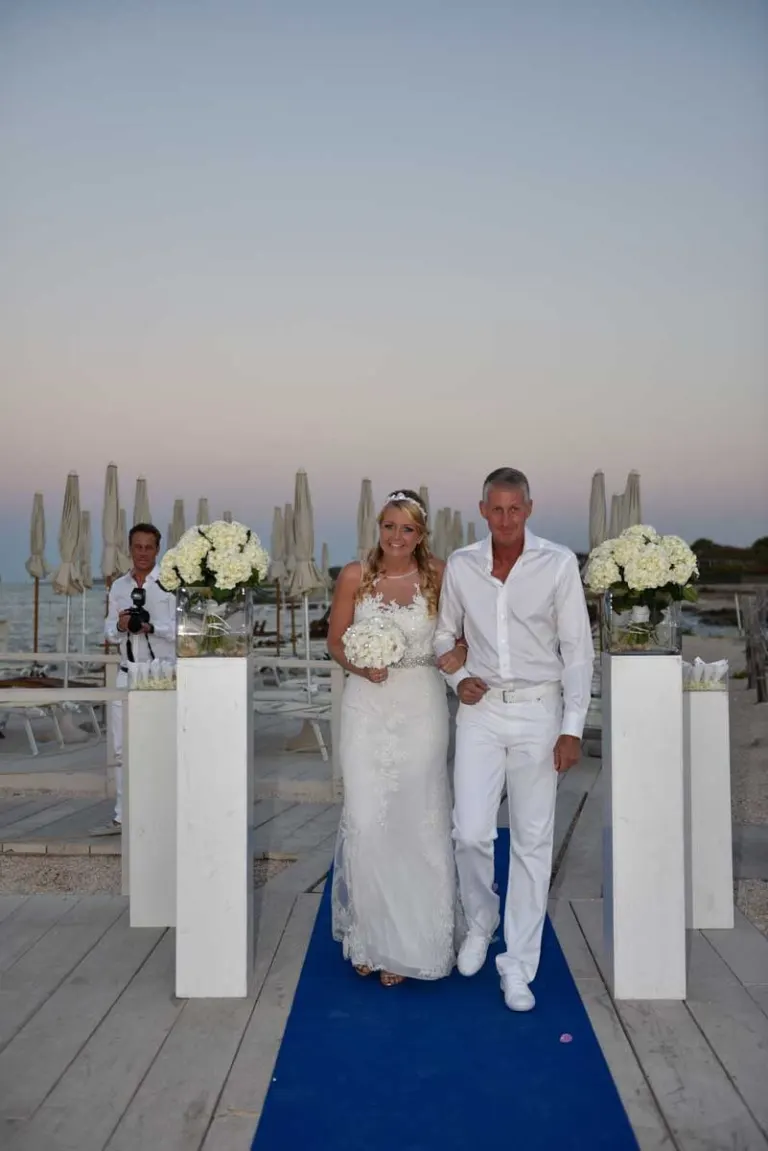 Wedding at Coco Beach Club in Polignano a Mare