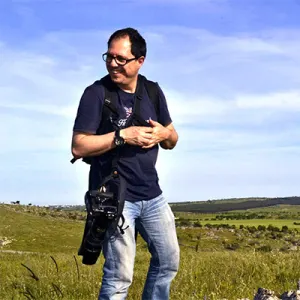 Portrait of wedding photographer Adamo Morgese