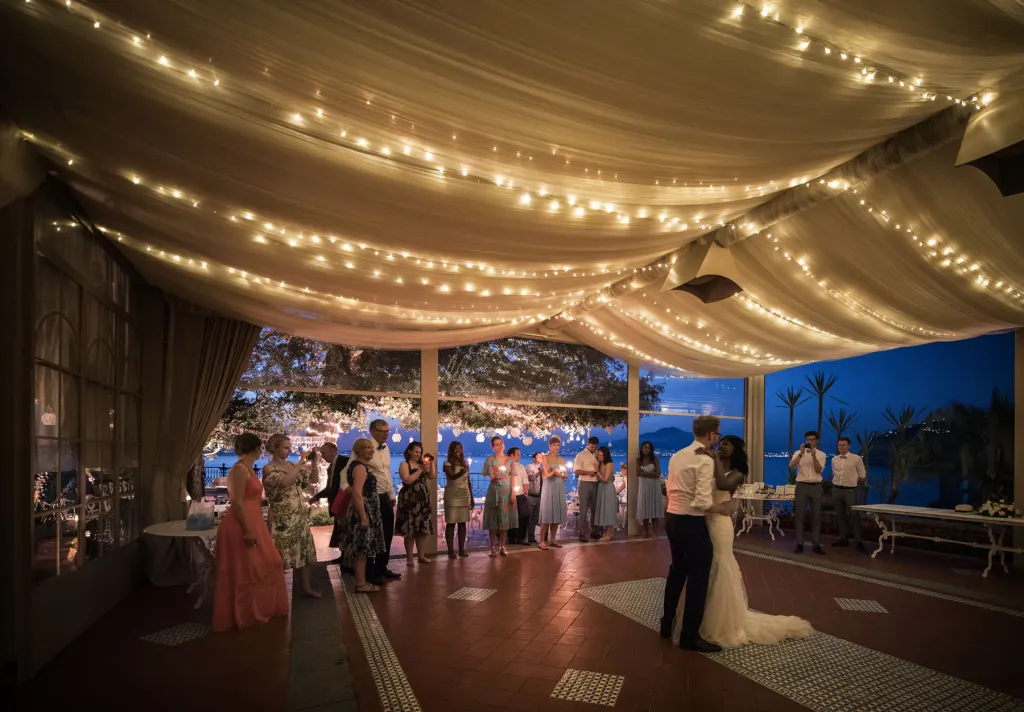 First dance at Villa Antiche Mura