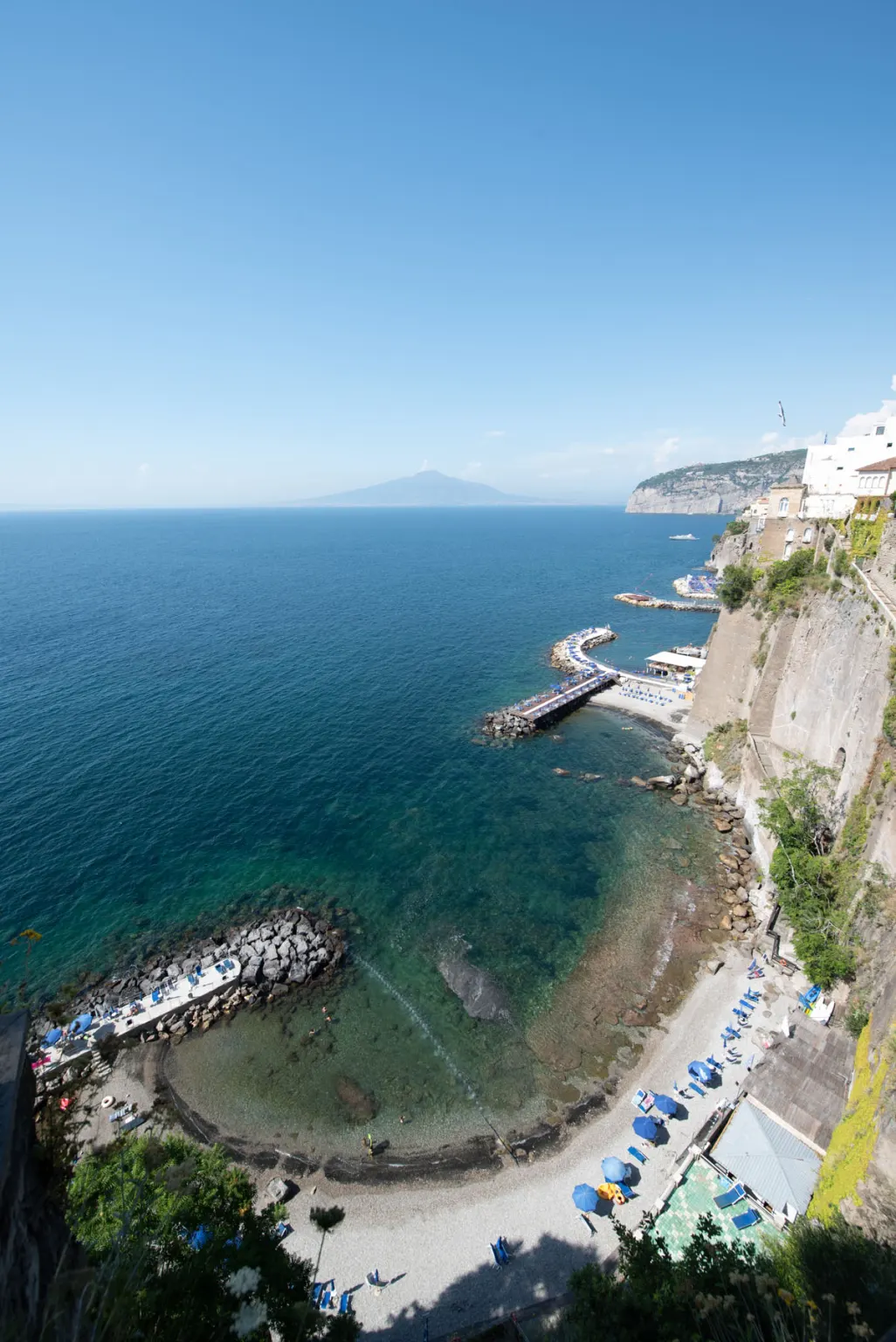 View of the Amalfi Coast from Villa Antiche Mura