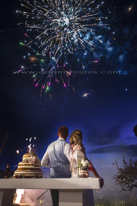 Wedding reception at Castore restaurant on the Sorrento coast