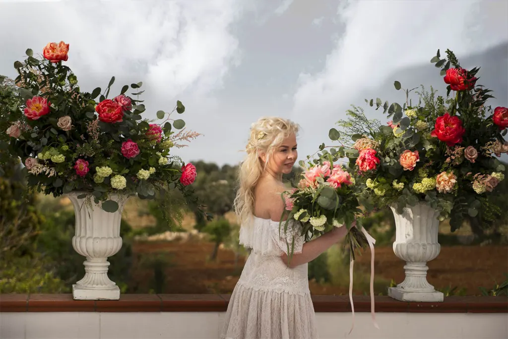 Apulian countryside around a wedding venue